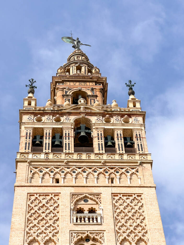 toit de la giralda à Séville