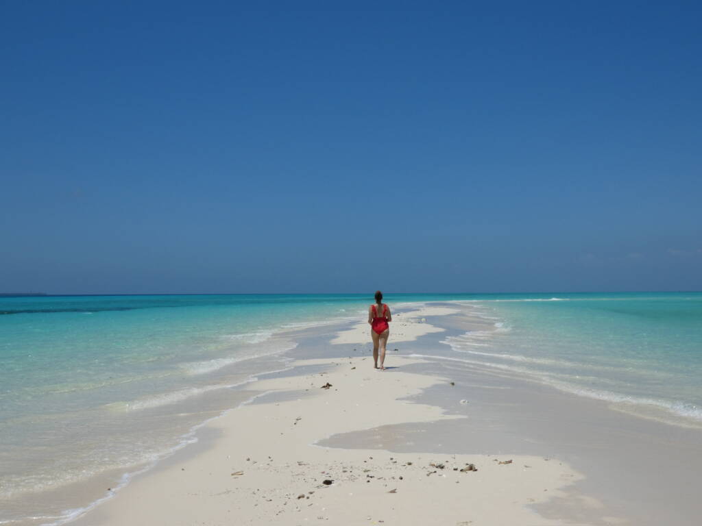 Plage paradisiaque de Zanzibar