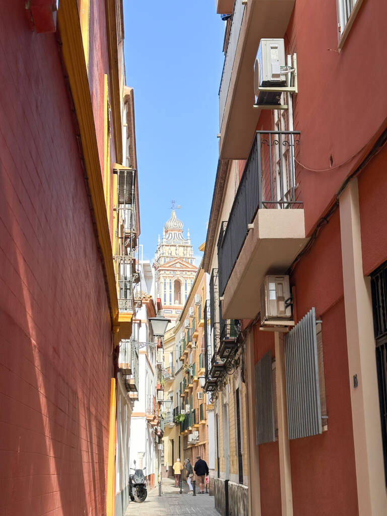 rue colorée de Séville