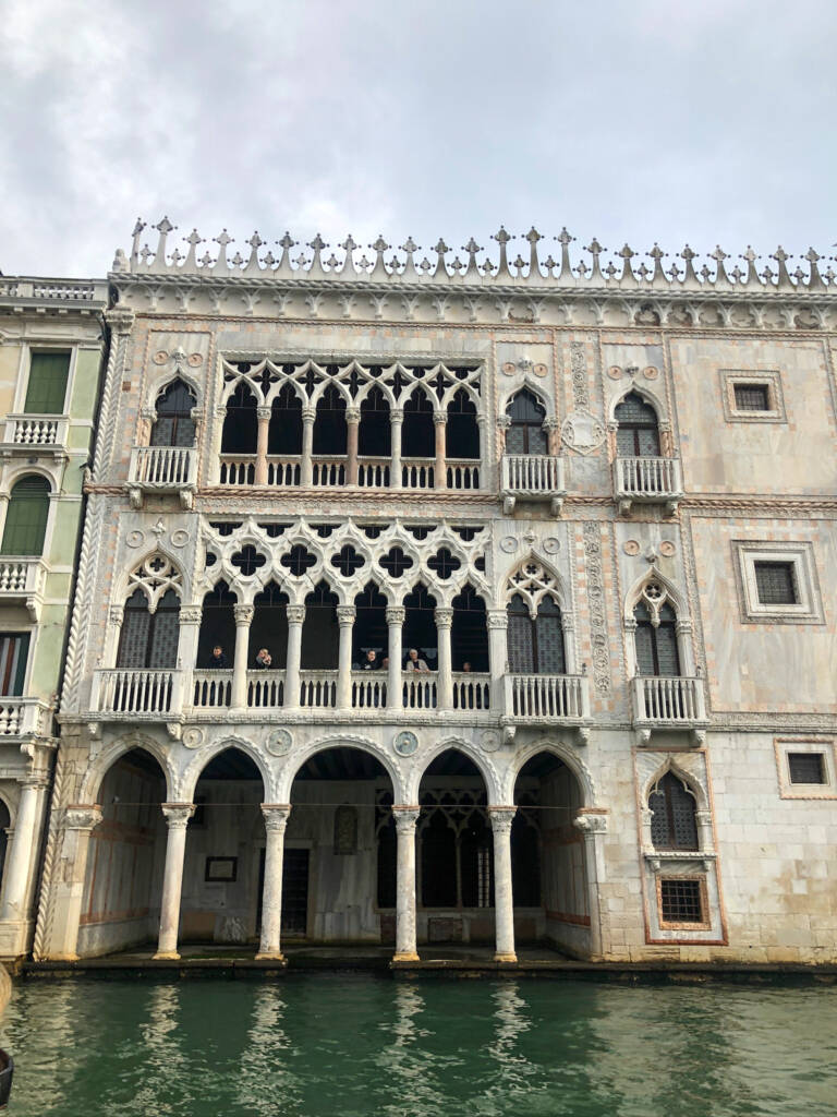 Palais Ca' d'Oro sur le Grand Canal de Venise