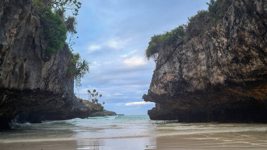 Crique de Mtende sur l'île de Zanzibar