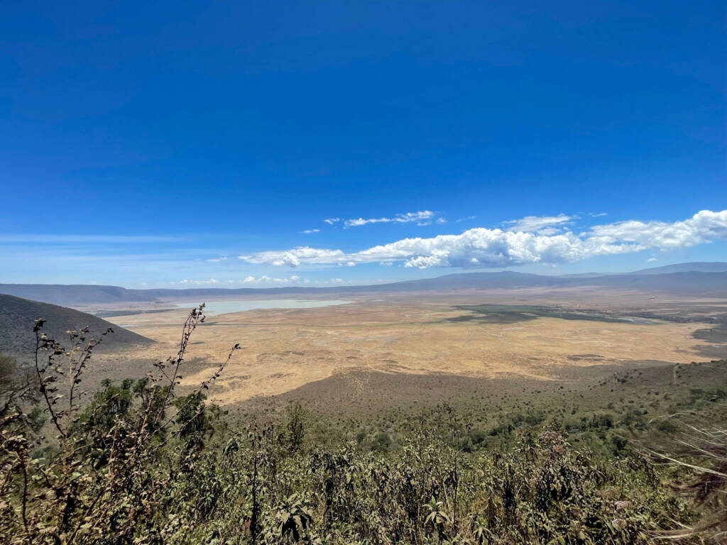 Parc et cratère du Ngorongoro en Tanzanie