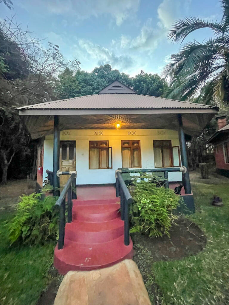 chambre au Bougainvilla Lodge en tanzanie