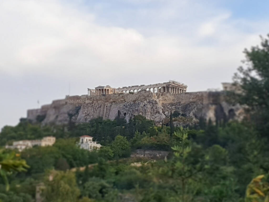 Acropole d'Athènes en Grèce