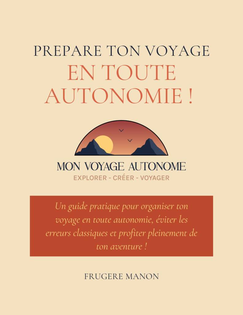 Couverture e-book "Prépare ton voyage en toute autonomie"
