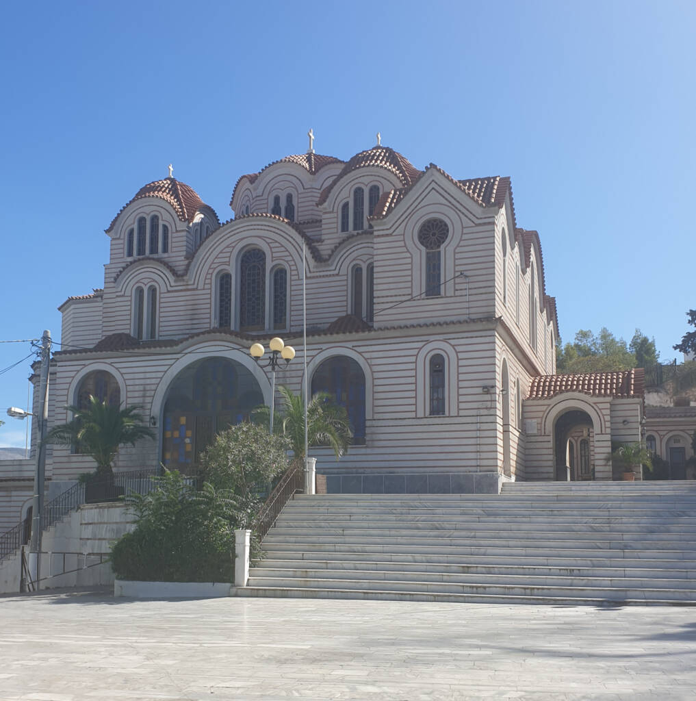 Église Agia Marina à Athènes en Grèce