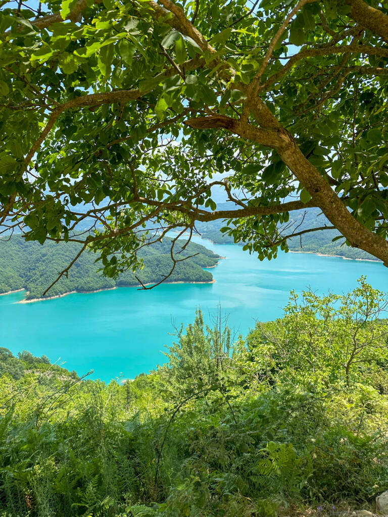 Lac de Bovilla en Albanie