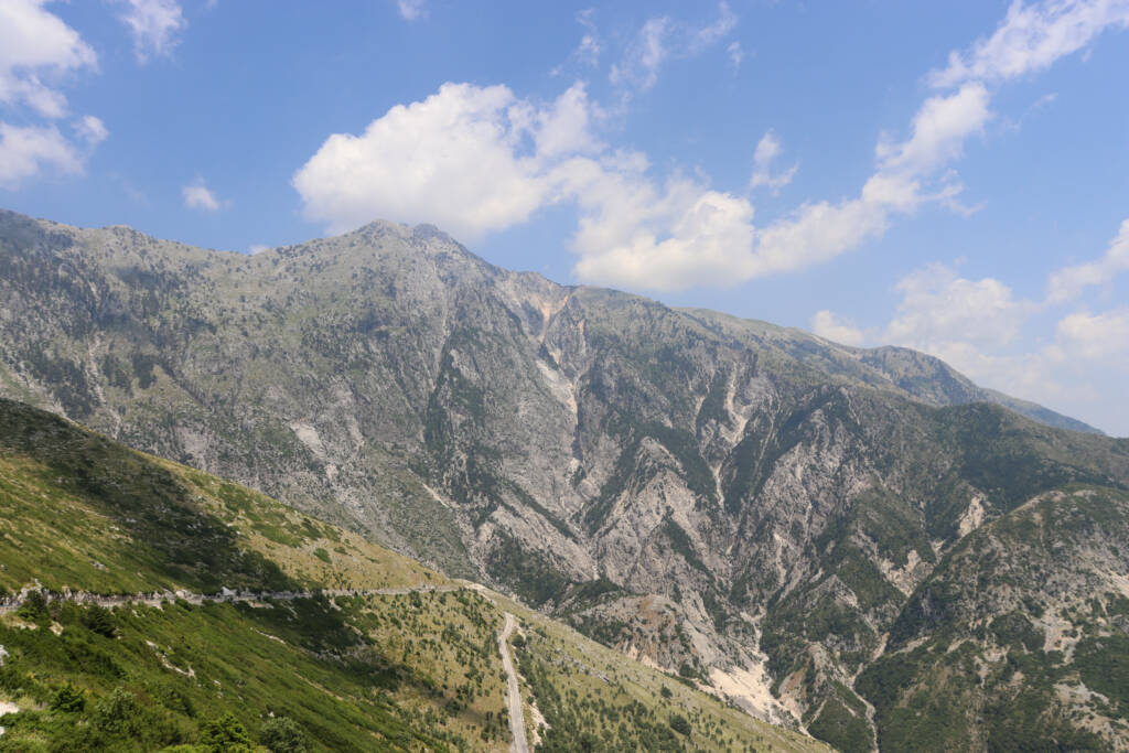 Montagnes en Albanie