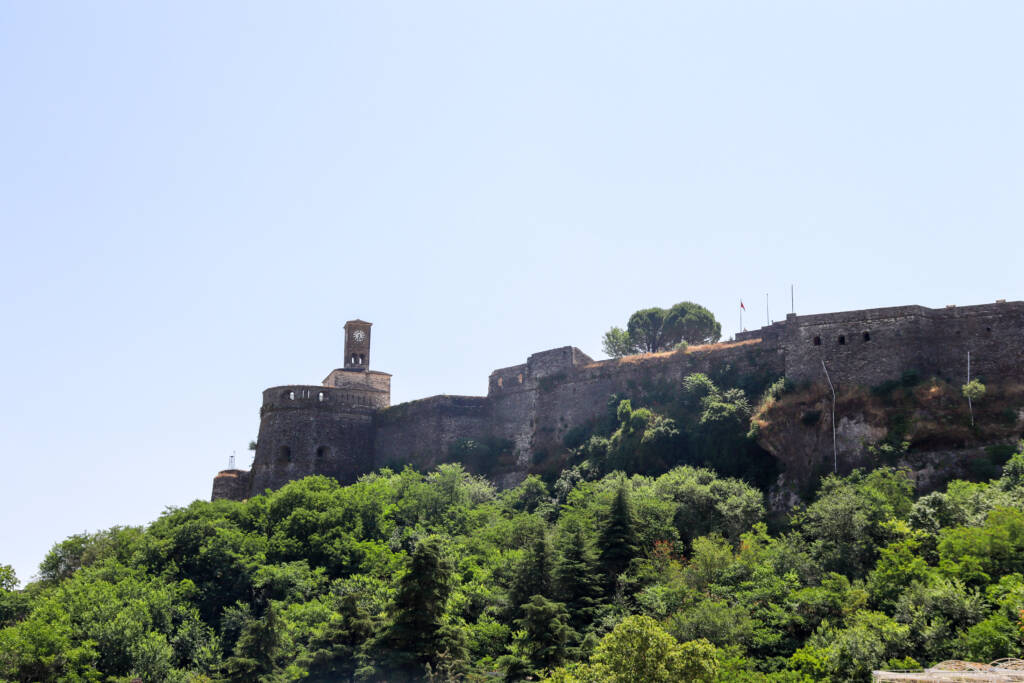Château de Gjirokastër en Albanie